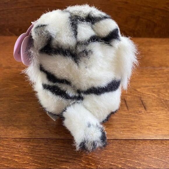 SWIBCO Puffkins Vintage 1990s "Tasha" White Tiger Plush - Picture 3 of 3